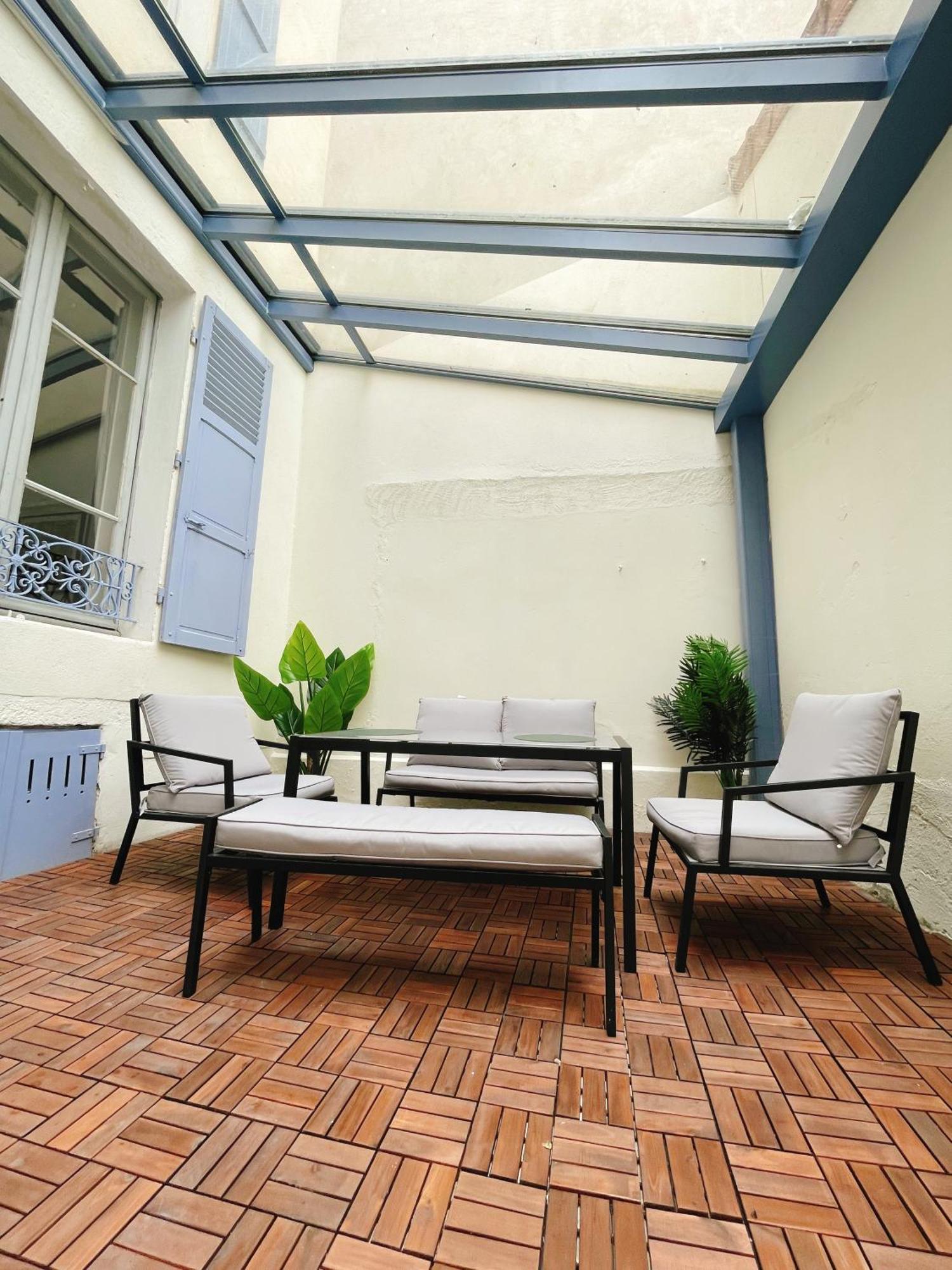 Villa Muguette - Coeur De Vichy- Rdc-Veranda Sur La Terrasse Eksteriør billede